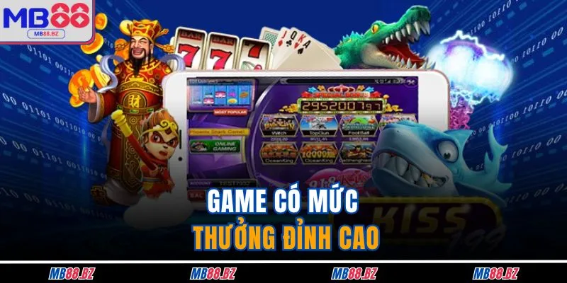 Bắn Cá Thần Rồng - Siêu Phẩm Thú Vị Nhất Nhà Cái MB88 3 Game có mức thưởng đỉnh cao
